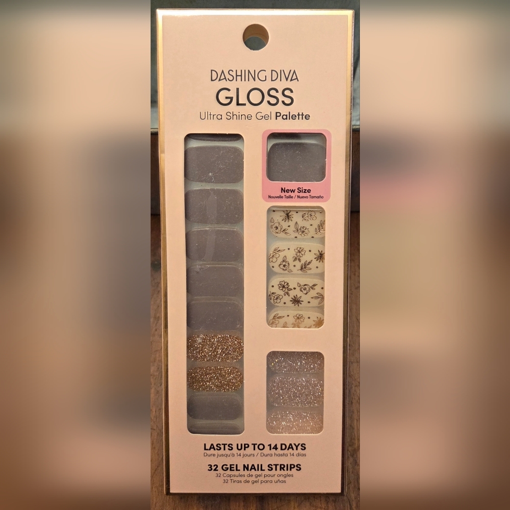 Dashing Diva Gloss 32 Gel Nail Strips - Lasts Up To 14 Days